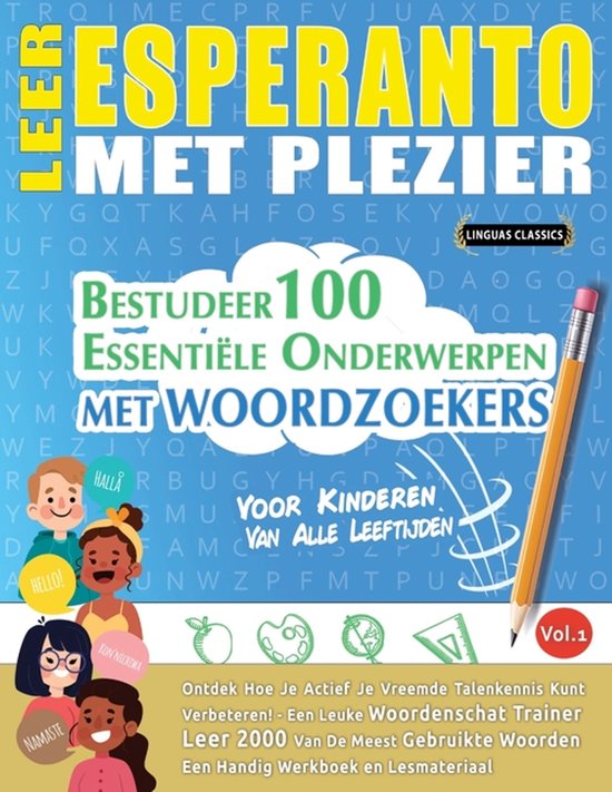 Leer Esperanto Met Plezier - Voor Kinderen - cover