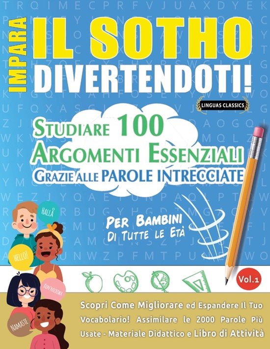 Impara Il Sotho Divertendoti! - Per Bambini - cover