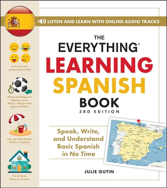 Everything® Series-The Everything Learning Spanish Book, 3r ... - cover