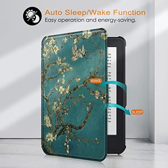 Stylische hoes voor 6 inch eReaders met automatische slaapfunctie — afbeelding 4