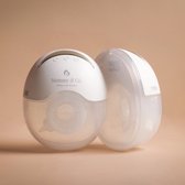 Mommy&Co - Dubbele Elektrische Draadloze Borstkolf - Handsfree Breast Pump - Draagbaar - Comfortabel - Krachtige Motor - LED Display - Black Friday