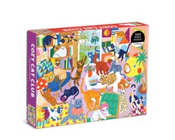 Cozy Cat Club 1000 Piece Family Puzzle