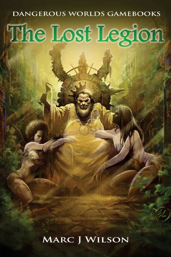 Dangerous Worlds Gamebooks-The Lost Legion - cover