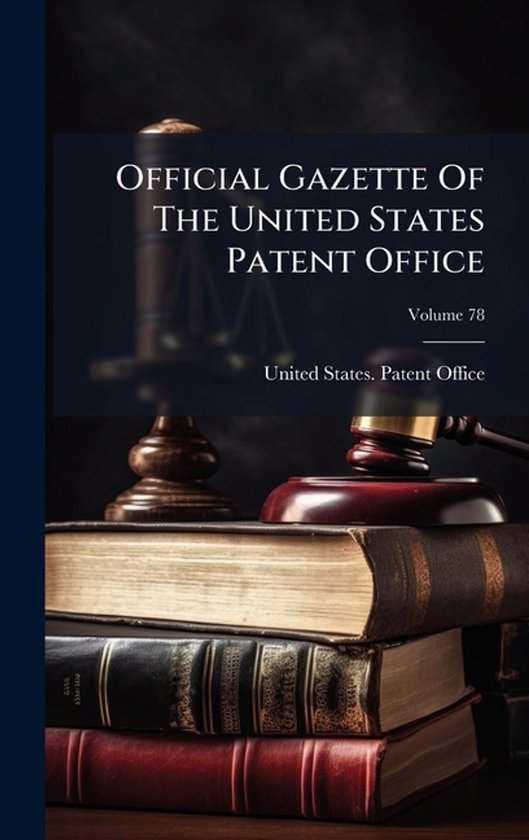 Official Gazette Of The United States Patent Office - cover