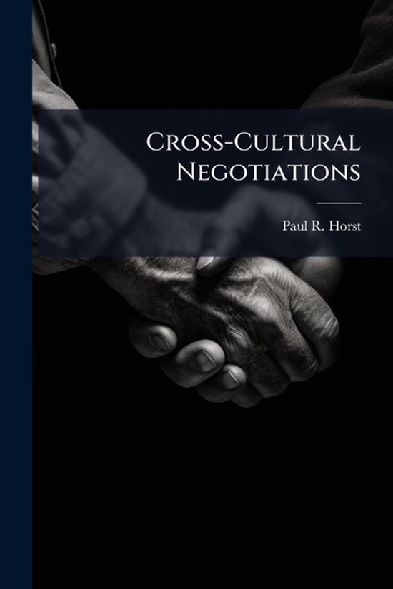 Cross-Cultural Negotiations - cover