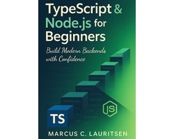 Omslag van TypeScript & Node.js for Beginners