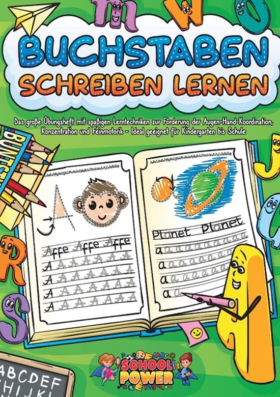 Buchstaben schreiben lernen - cover