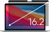 Mastersøn - Écran de confidentialité - Convient pour Apple Macbook 16 pouces - 16'' - Ordinateur portable - Écran de confidentialité - Protecteur - Filtre anti-lumière bleue - Avec aimants - Plug & Play