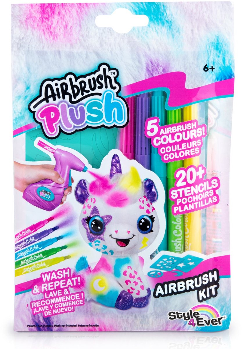 Canal Toys Airbrush Plush OFG239, Markeerstift, 5 stuk(s)