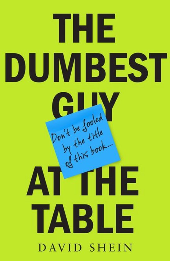 The Dumbest Guy at the Table - cover