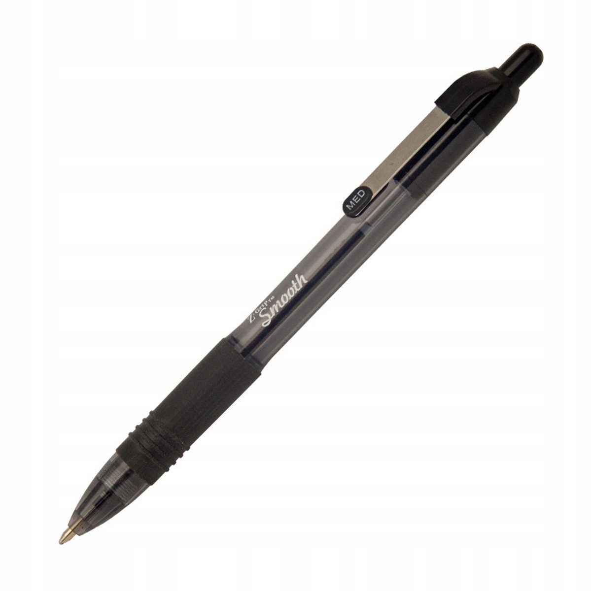 Zebra Z-Grip Smooth 1.0mm Zwarte Vulpen - Vloeiend Schrijven