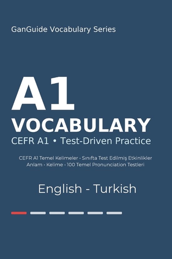 Ganguide English-Turkish Cefr Vocabulary- GanGuide A1 İngil ... - cover