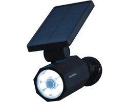 Buitenlamp met Zonnepaneel & Bewegingssensor – LED Tuinlamp op Zonne-energie – Waterdicht & Draadloos – Helder Wit Licht – Solar Light