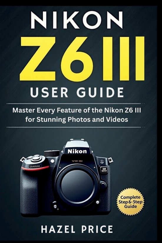 Nikon Z6 III User Guide - cover