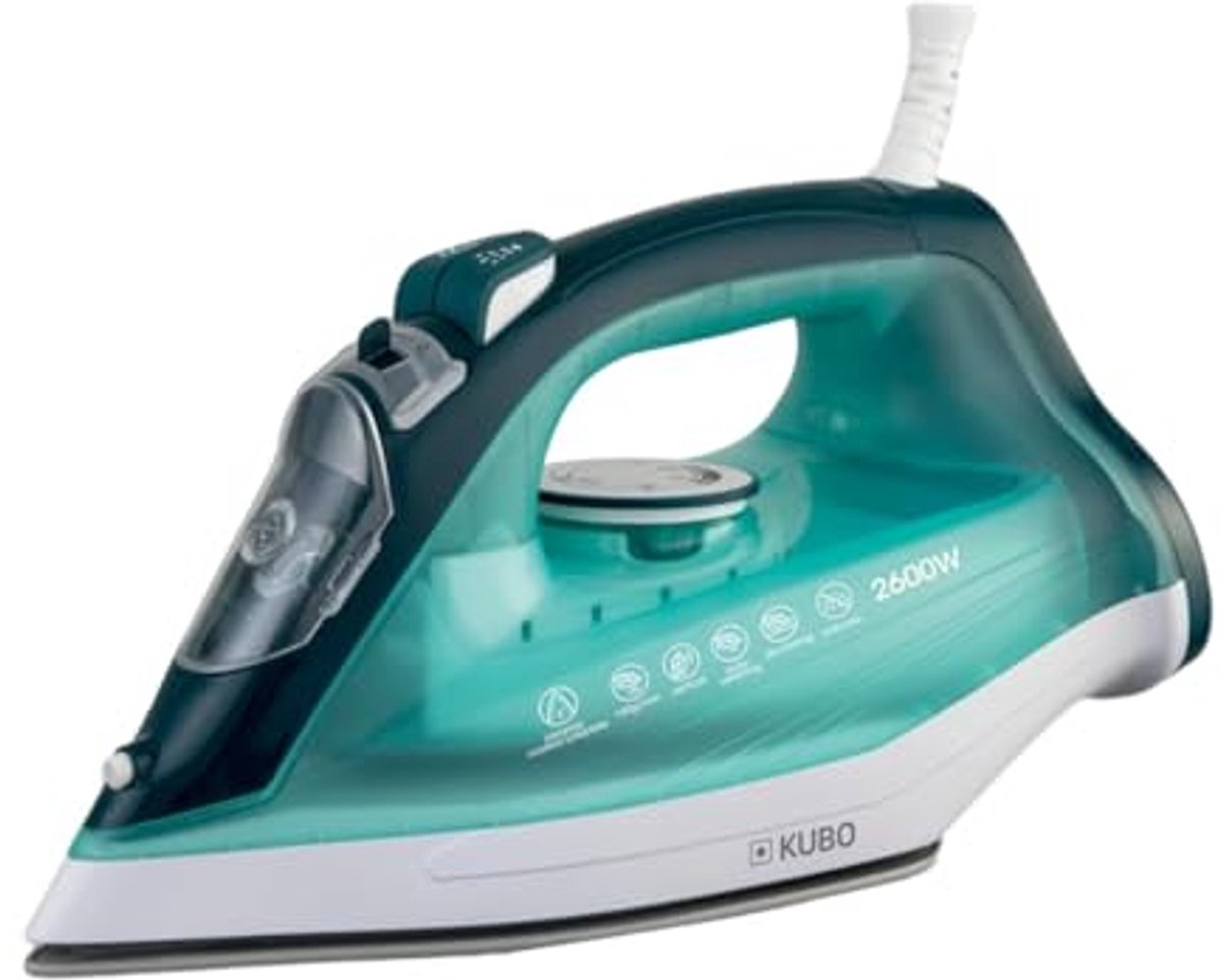 Stoomstrijkijzer met Keramische Zool - 140 g Stoomstoot - Zelfreinigend - 320 ml Watertank - 2600 W Vermogen