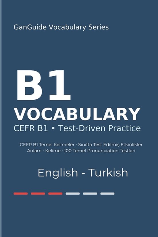 Ganguide English-Turkish Cefr Vocabulary- GanGuide B1 İngil ... - cover