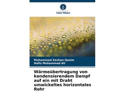 Wärmeübertragung von kondensierendem Dampf auf ein mit Draht umwickeltes horizontales Rohr