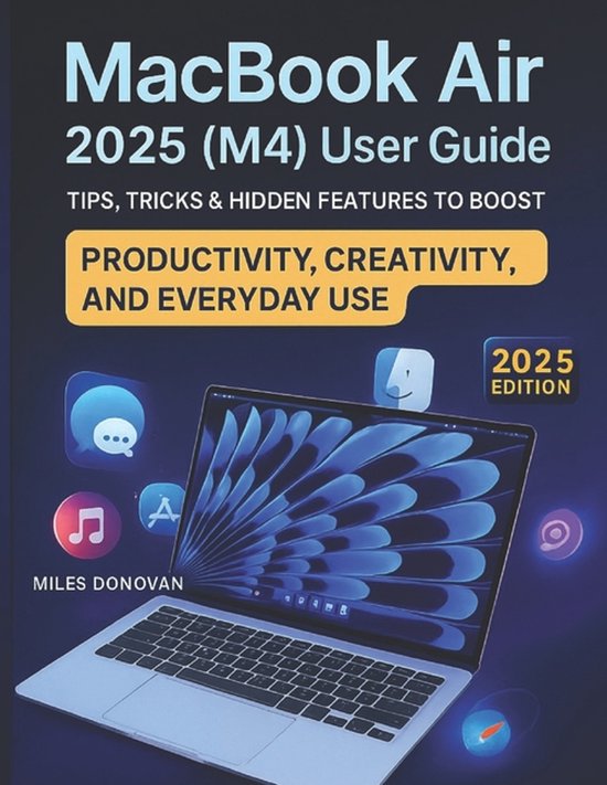 MacBook Air 2025 (M4) User Guide - cover