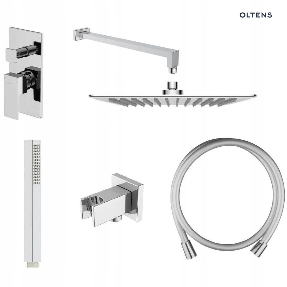 Oltens Gota Doucheset Inbouw Chroom 36601100