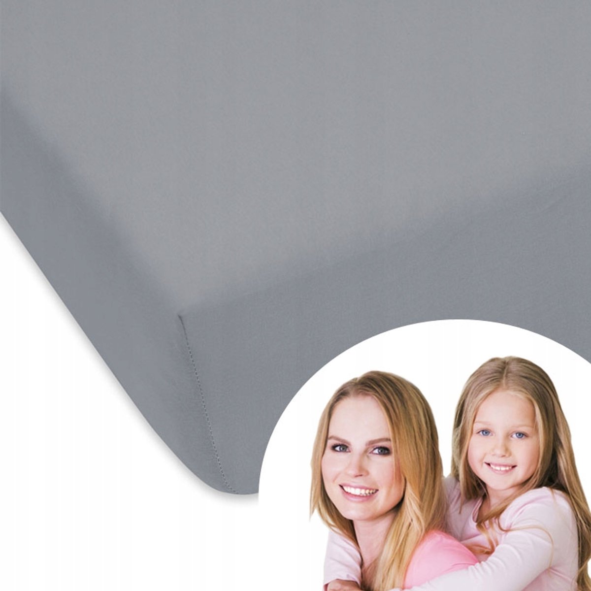 Jersey Hoeslaken met Elastiek - 120x200 cm - Zacht Katoen