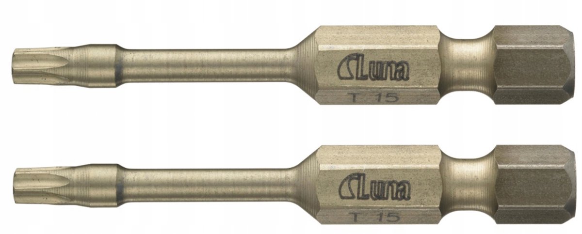 Luna Torsion TX15 PRIME Bits 50 mm - 2 stuks