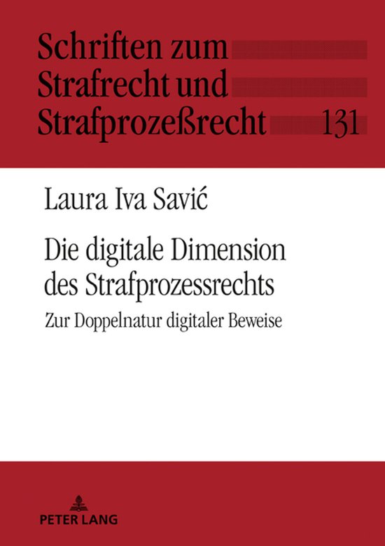 Schriften zum Strafrecht und Strafprozeßrecht 131 - Die dig ... - cover