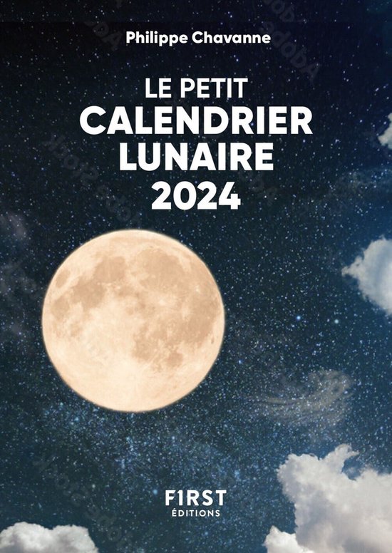Le petit livre de - Petit livre de - Calendrier lunaire 2024 - cover