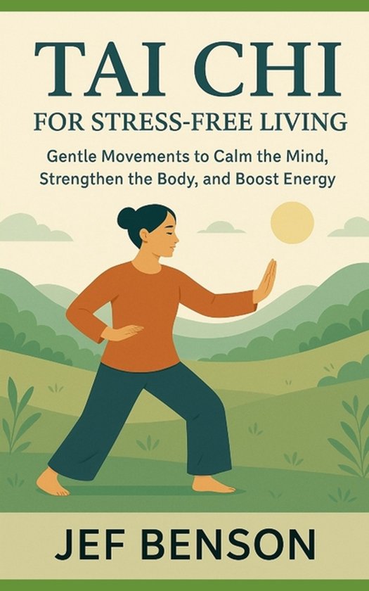 Tai Chi- Tai CHI for Stress-Free Living - cover