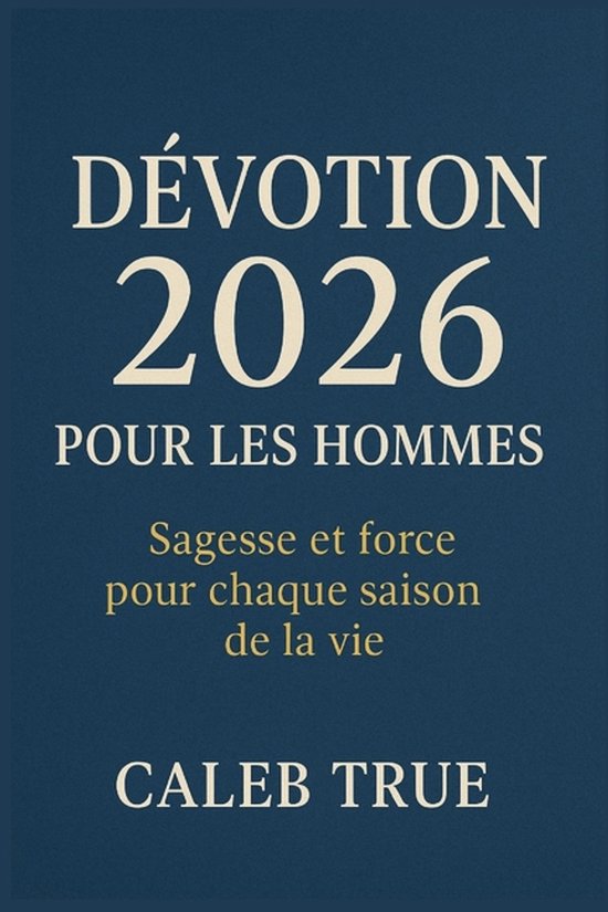 Dévotion 2026 pour les hommes - cover