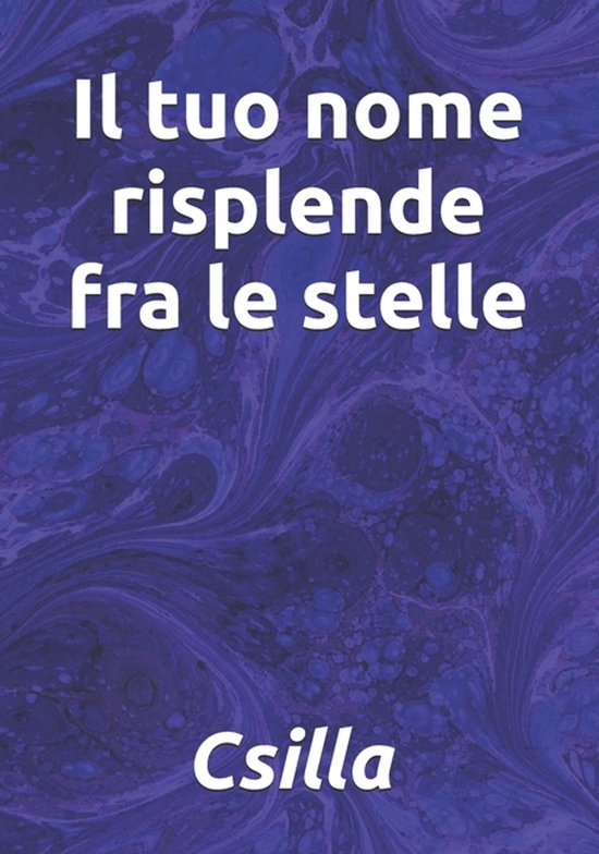 Il tuo nome risplende fra le stelle - cover