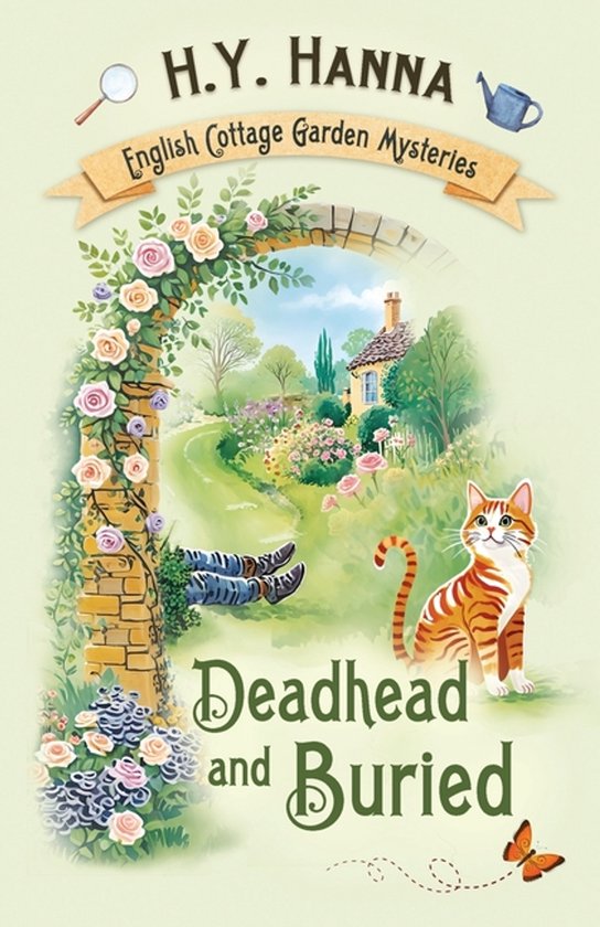 The English Cottage Garden Mysteries- Deadhead and Buried - cover