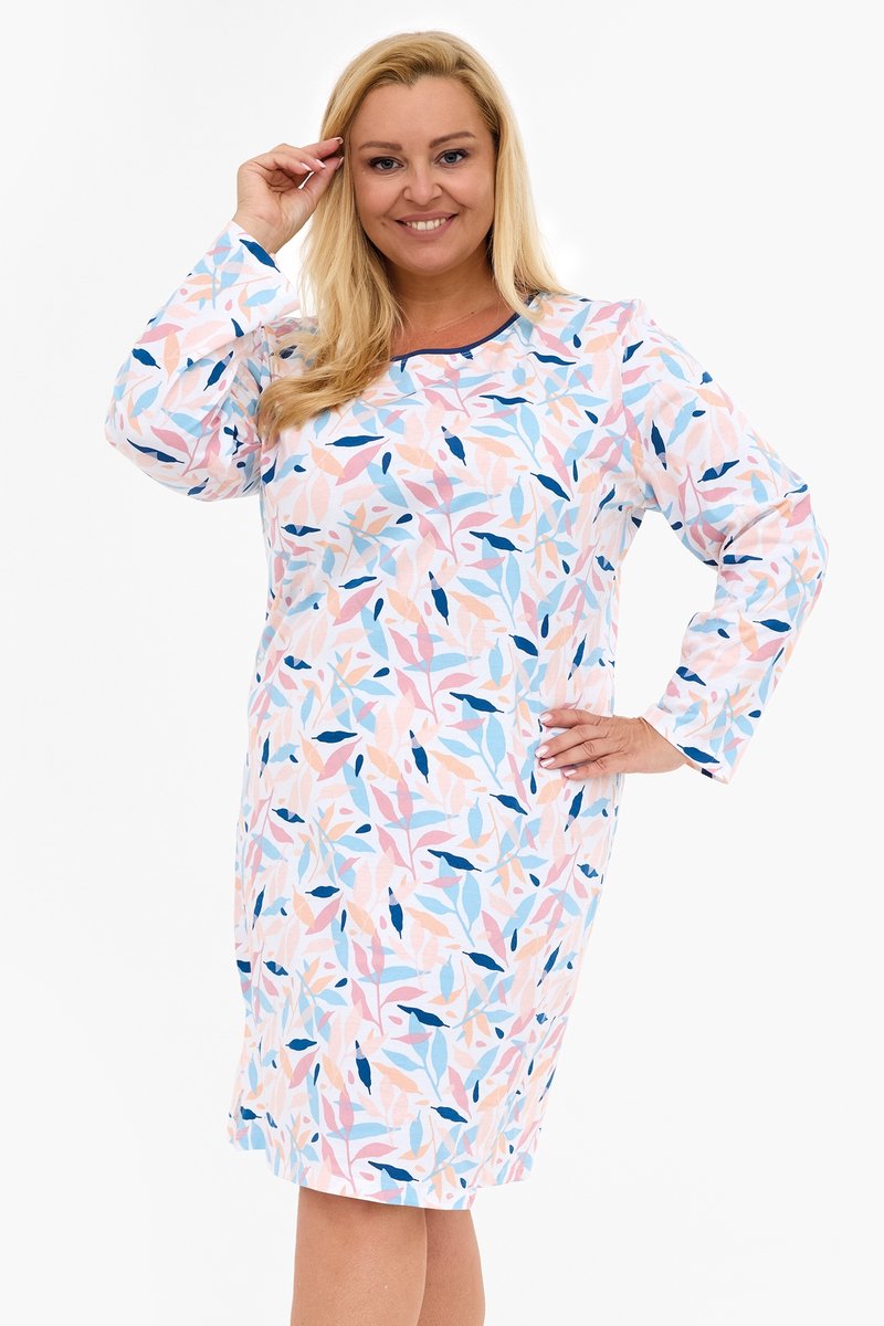 Cornette Katoenen Dames Nachthemd Hannah 770/456 50 / Wit