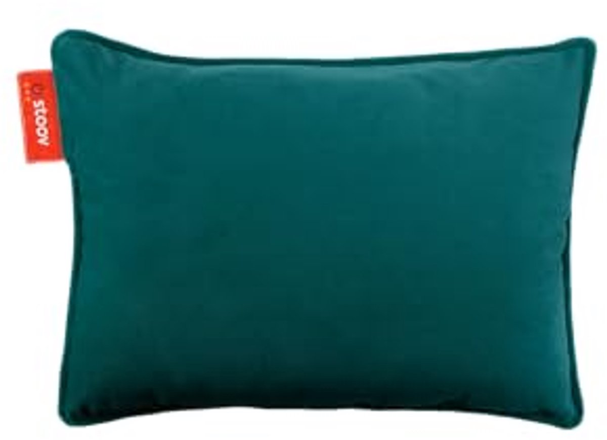 Draadloos Warmtekussen met Infrarood Technologie - 45x60cm Velvet Petrol Groen