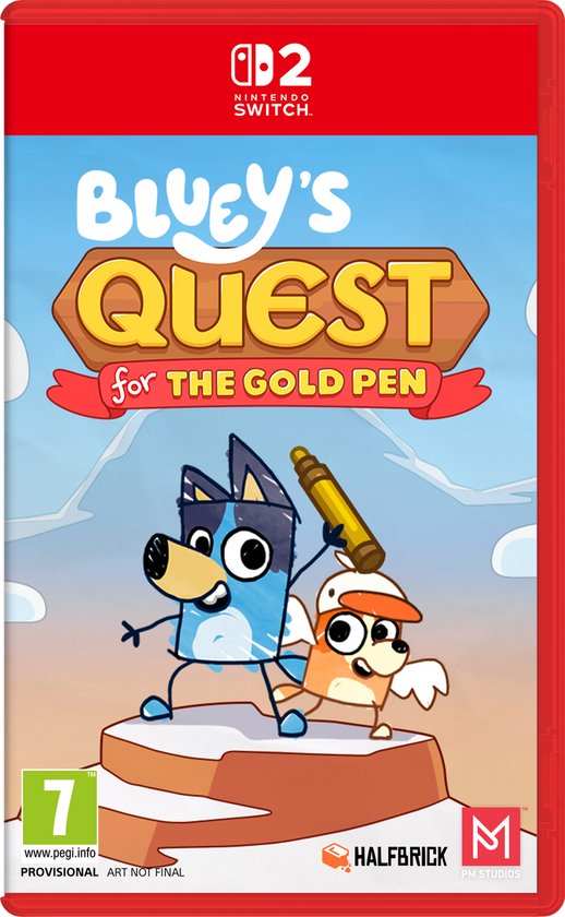 Bluey's Quest for the Gold Pen - Nintendo Switch 2