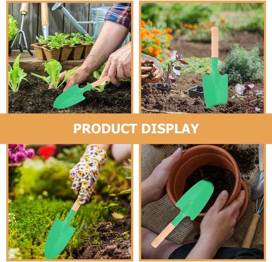 8 stuks Tuinschepjes Lichtgewicht Handgereedschap voor Tuinieren voor Tuinliefhebbers Duurzaam Gebruiksvriendelijk van Merkloos	 — afbeelding 3