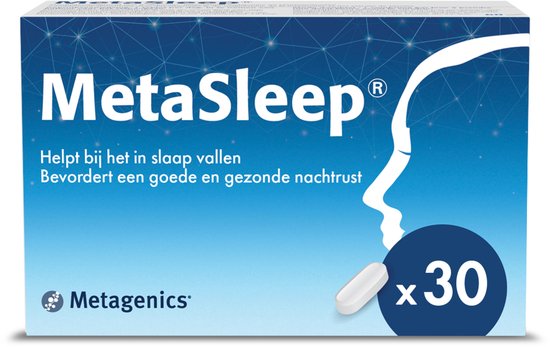 Metagenics MetaSleep - Melatonine, Valeriaan & Citroenmelisse - 30 ...