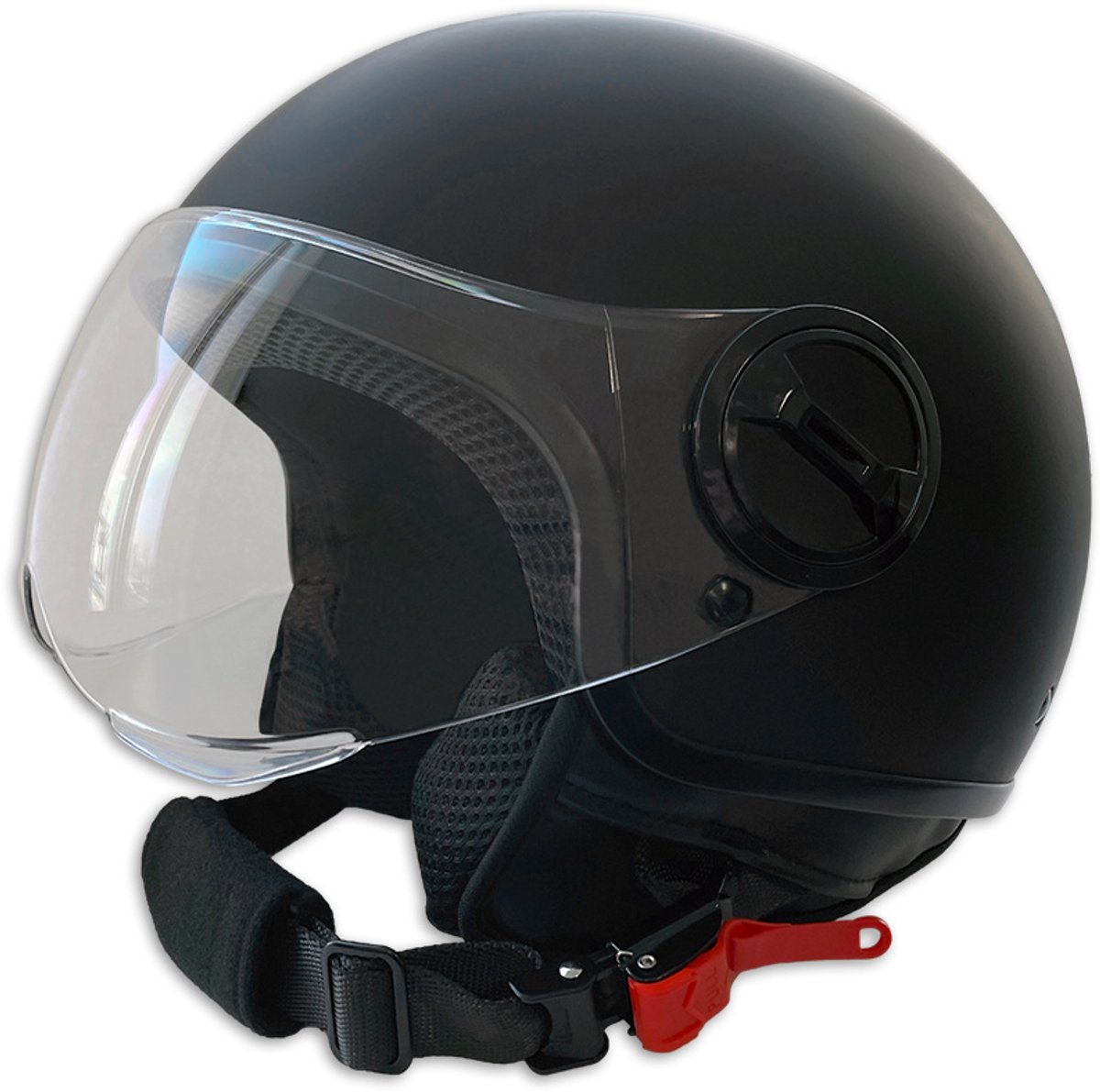 PRO-TECT - EU Goedgekeurde bromfiets/snorfiets helm - Jethelm Urban 22 - Maat XL 59/60 CM