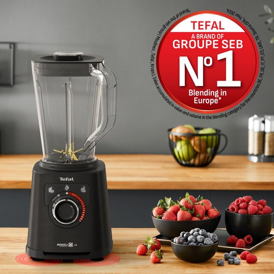 Tefal PerfectMix+ BL88A8 - High Speed Blender - 1.5L - Smoothie Maker - 3 Automatische Programma's - Tritan Kan - Pulse Functie - 1200W van Tefal — afbeelding 4