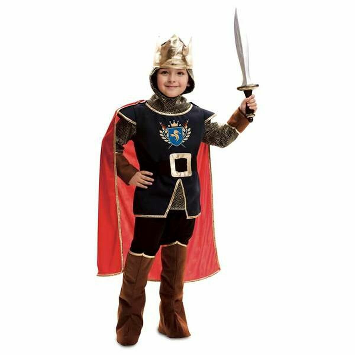 Kostuums voor Kinderen My Other Me Middeleeuwse Ridder (7 Onderdelen) - 3-4 Jaar