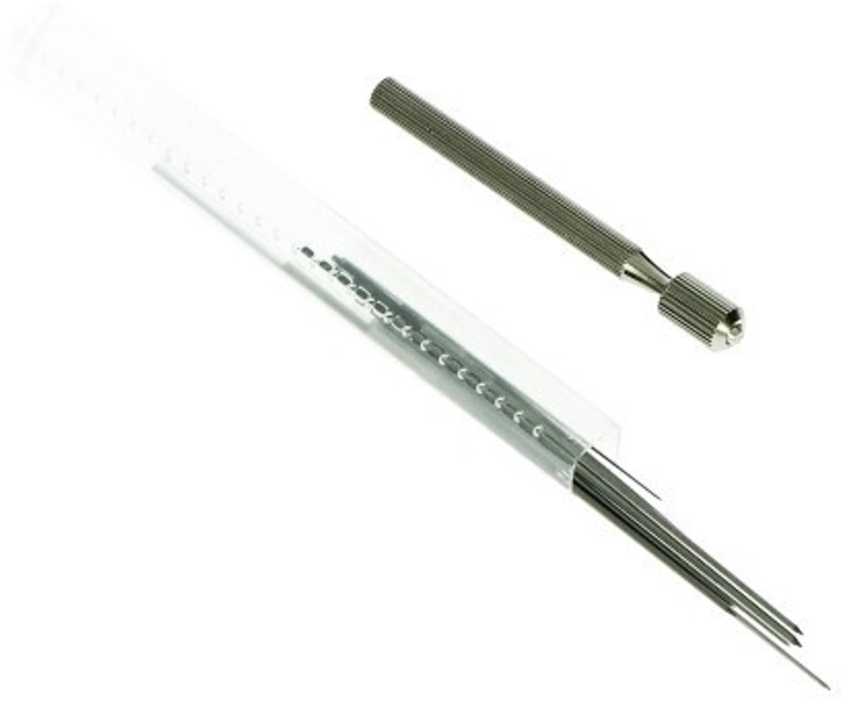 Eldi vijlenset om sproeiers te reinigen/verruimen - 0.6-1.9 mm