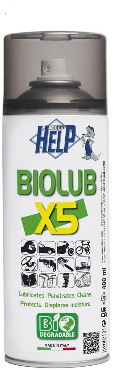 Superhelp X5 - Biologisch smeermiddel - Voorkomt piepen en kraken