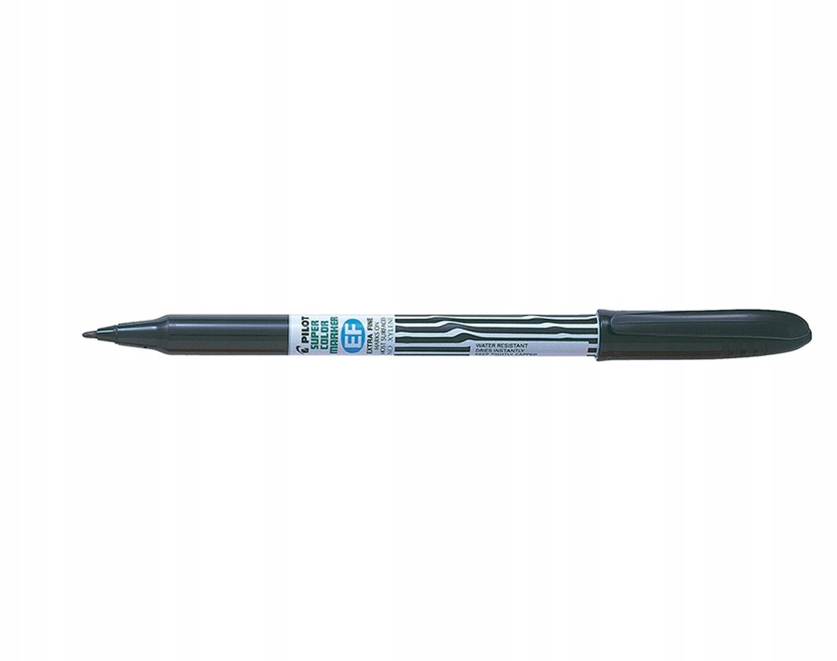 Pilot SCAN-EF Permanente Marker Zwart - 0.9mm Lijn