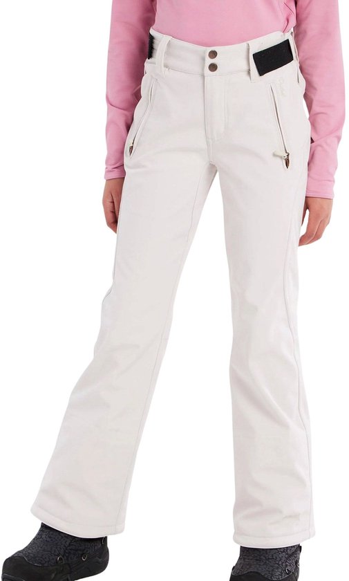 Kinderen Wintersport Meisjes snowboard broek met bretels KB1-G Polka