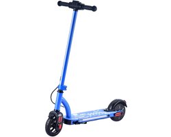 BOGIST Elektrische Kinderstep 8-12 Jaar – Kinderen Inklapbaa – 100W – 10 km/u – 24V 2,6Ah – LED Verlichting – Blauw