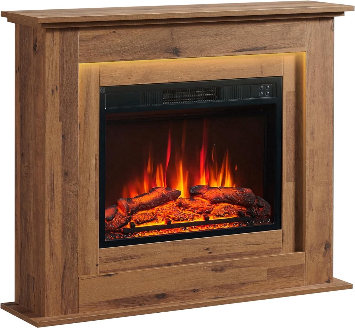 Thuys – Sfeerhaard Elektrisch – Tafelhaard – Sfeerhaarden Met Schouw – 25 x 100 x 82cm