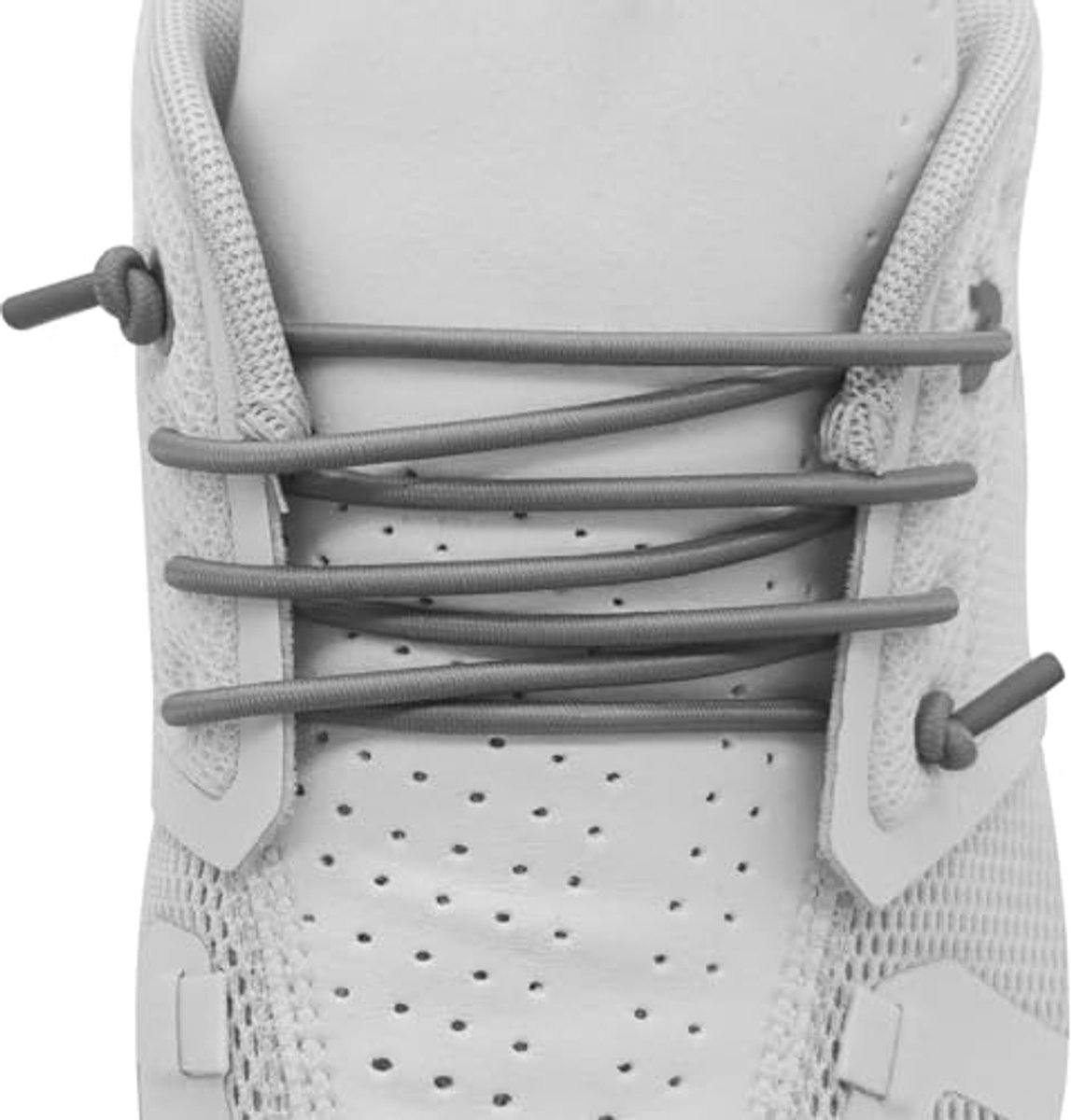 Elastische Bungee-Schoenveters voor Sneakers - Vervangende Ronde Snelheidsveters