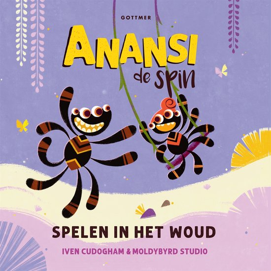 Anansi de spin - Spelen in het woud - cover
