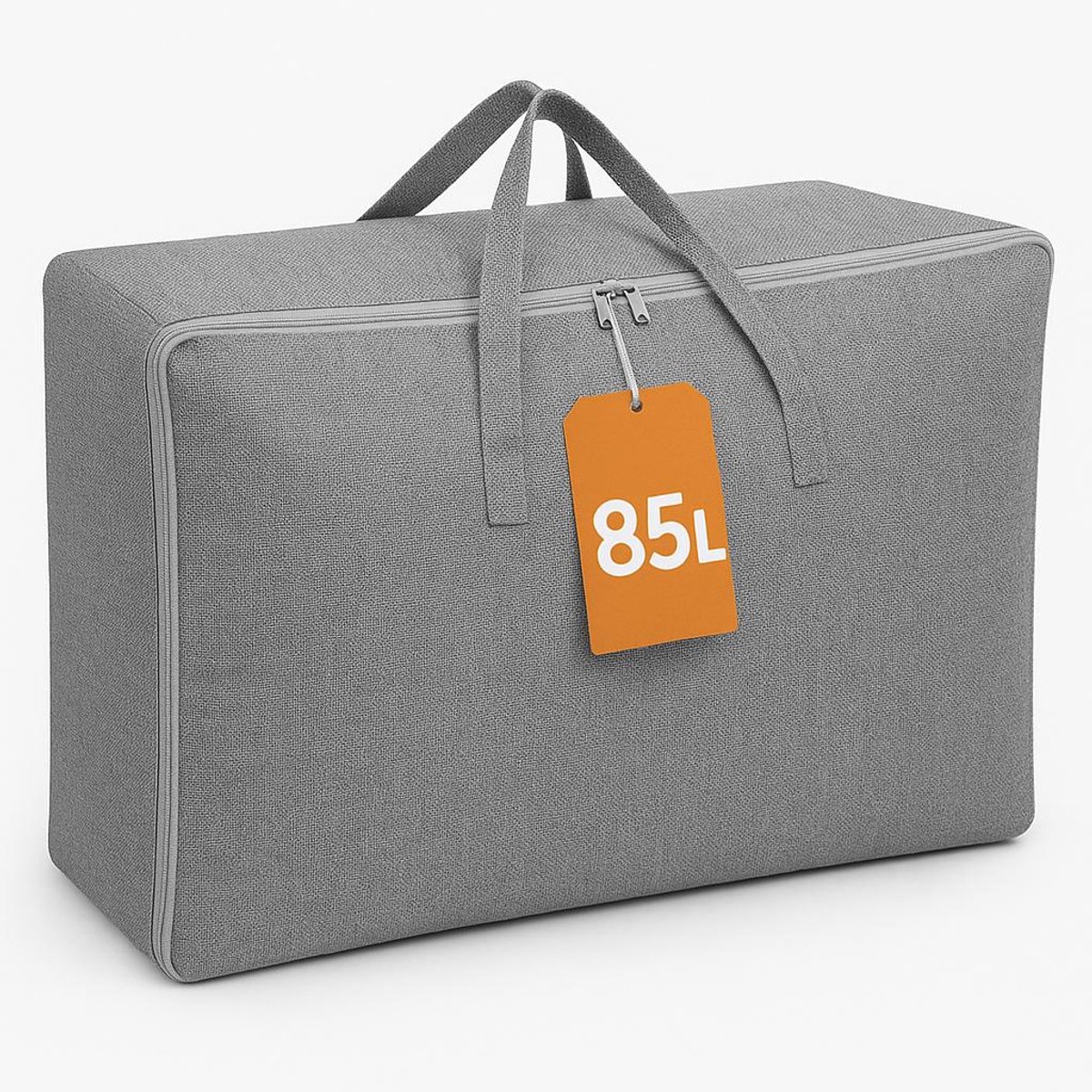 Meubelsvanjoep opbergzak Organizer - Opbergtas en Organiser voor Dekbed en Kleding - Opvouwbaar - Grijs 60 x 50 x 28 CM - Opbergdoos - Opbergbox