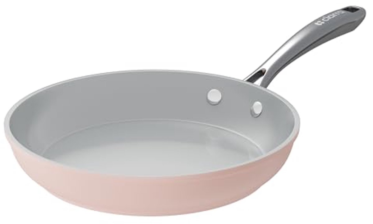 Ciarra Beyond Casserole 26 cm Casserole and Universal Ceramic Non-Stick Cookware Suitable for Induction Ovenproof Pink