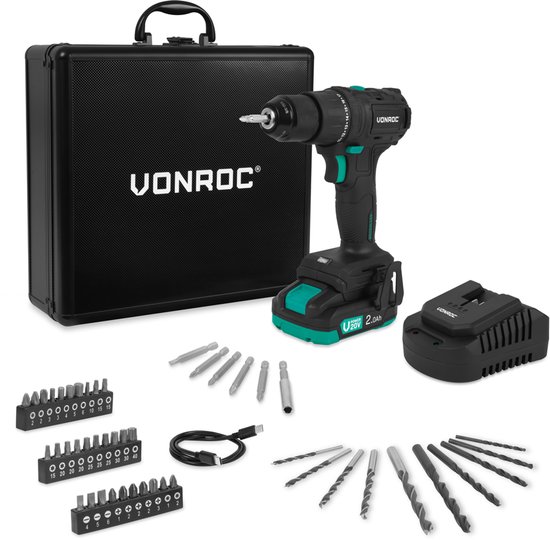 VONROC PRO Accuboormachine 20V